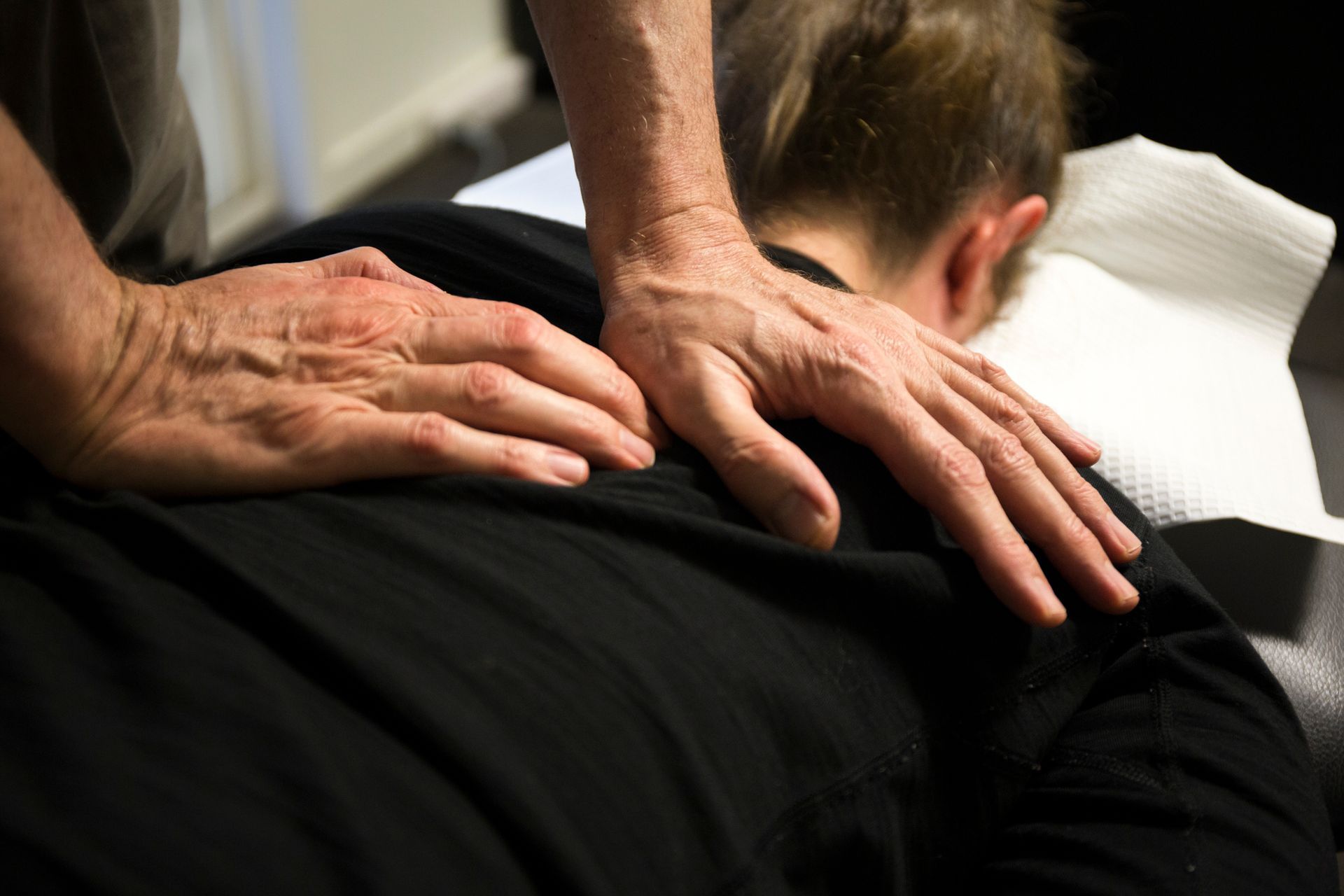 Massaging Female Back — Penrith, NSW — Physiotherapy West